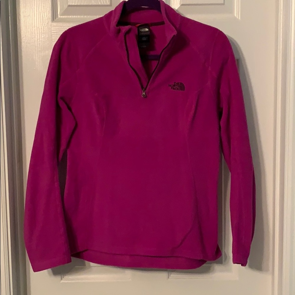 North face fleece quarter zip